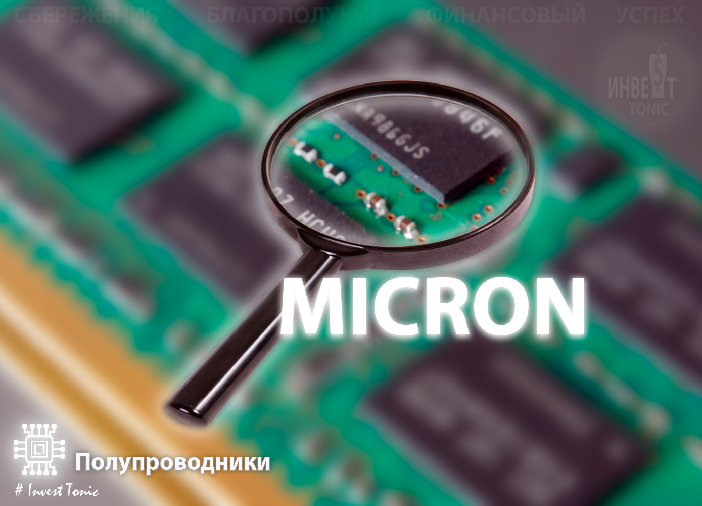 Обзор Micron - Инвест Тоник. тикер MU investonic.ru